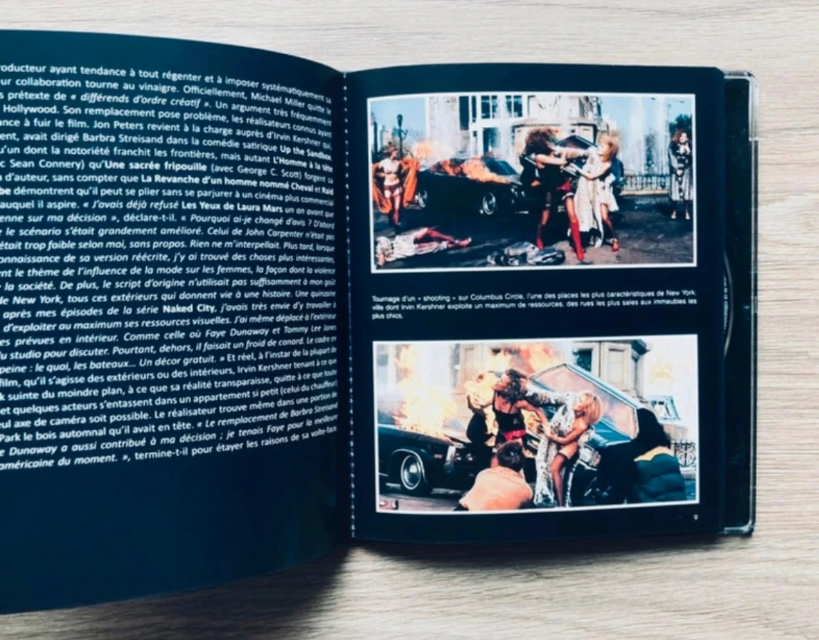 Mediabook Blu-ray DVD Les Yeux de Laura Mars. – photo 3